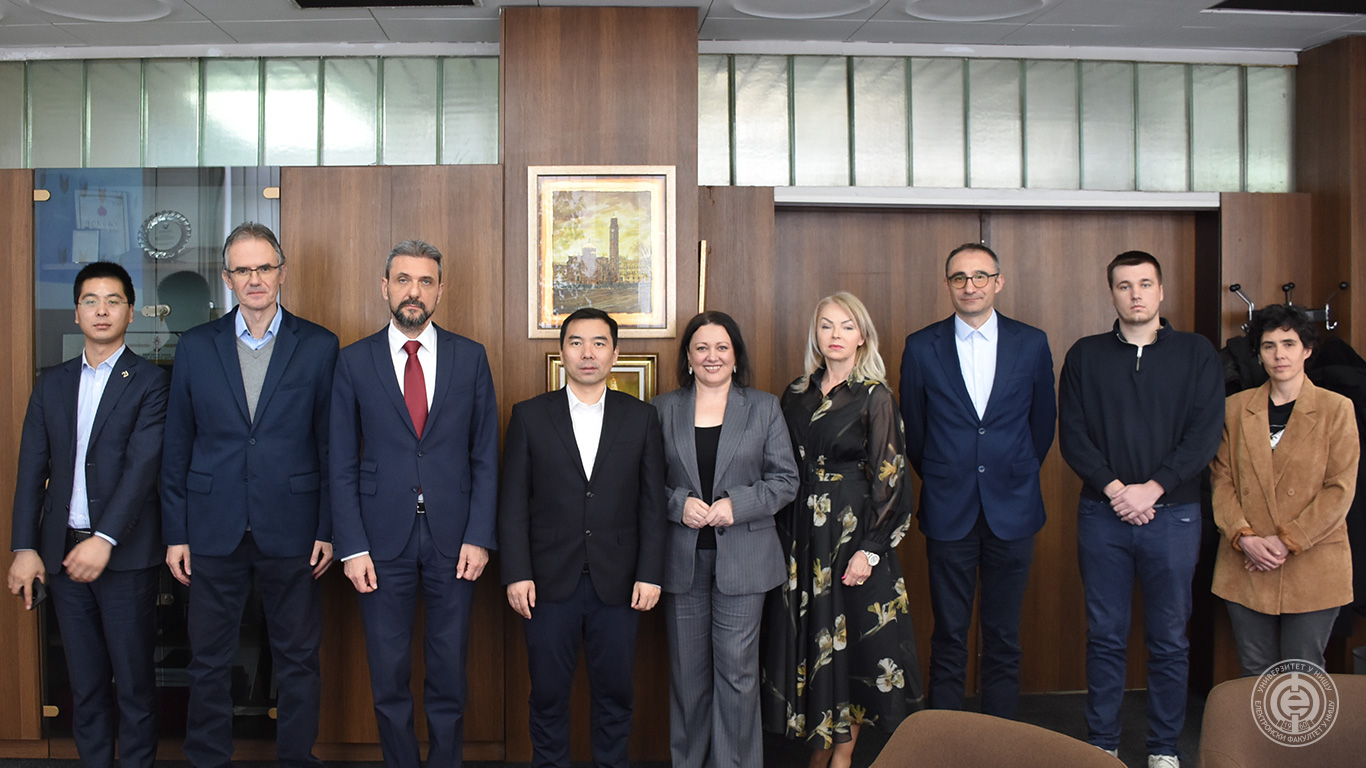 Представници компаније DFH Satellite Co., Ltd из Пекинга посетили Електронски факултет